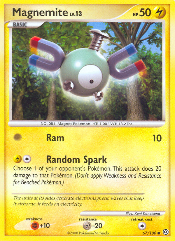 Magnemite (67/100) [Diamond & Pearl: Stormfront] | Game Haven TX