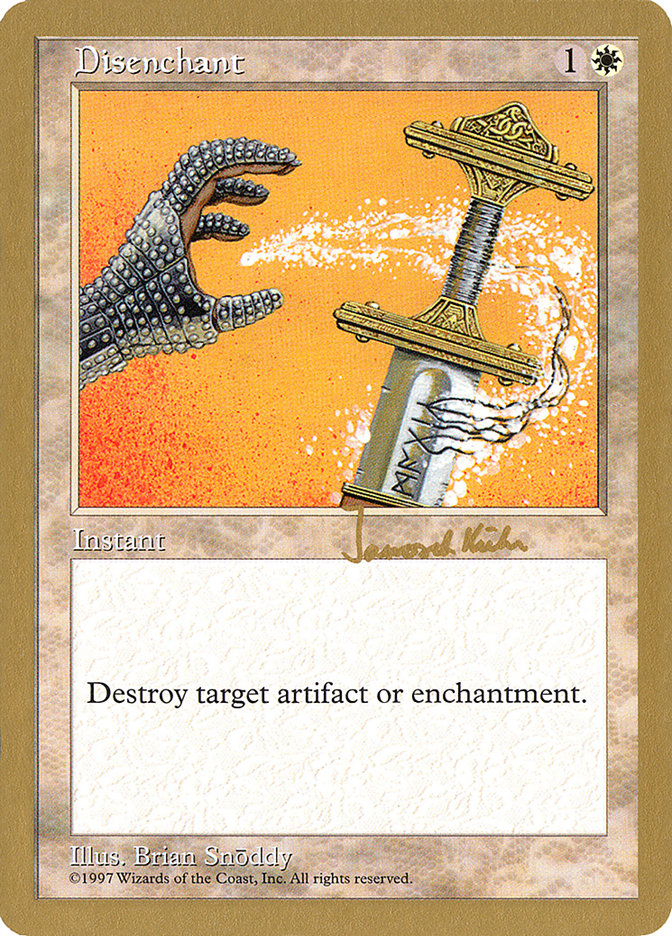 Disenchant (Janosch Kuhn) [World Championship Decks 1997] | Game Haven TX