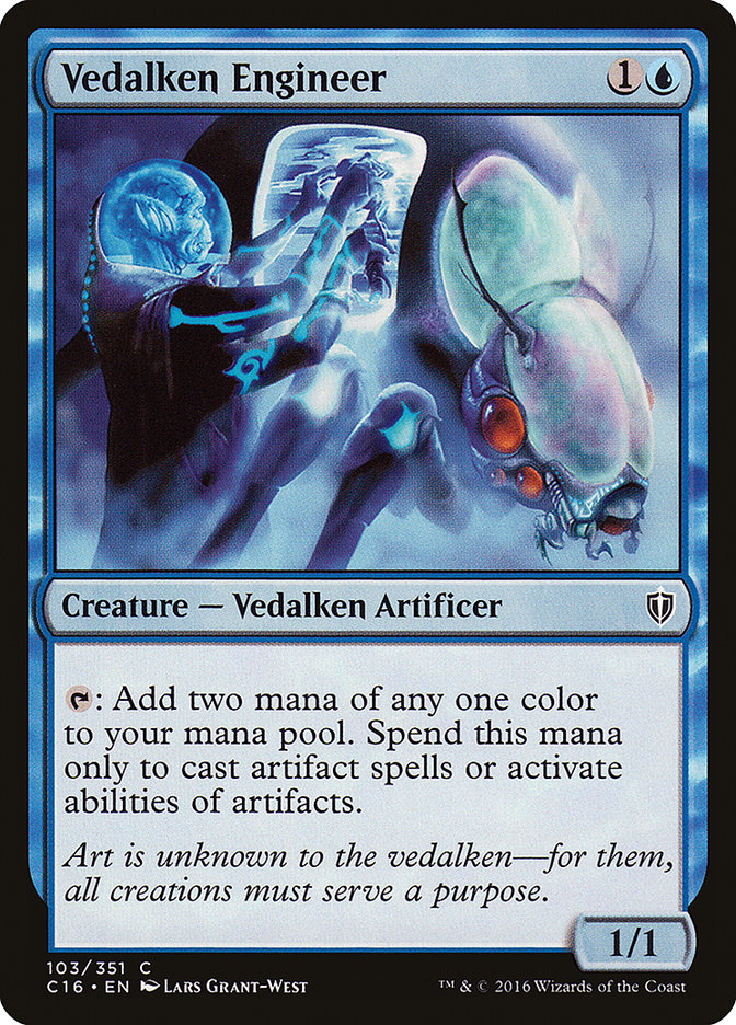 Vedalken Engineer [Commander 2016] | Game Haven TX