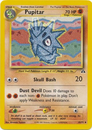 Pupitar (45/75) [Neo Discovery Unlimited] | Game Haven TX