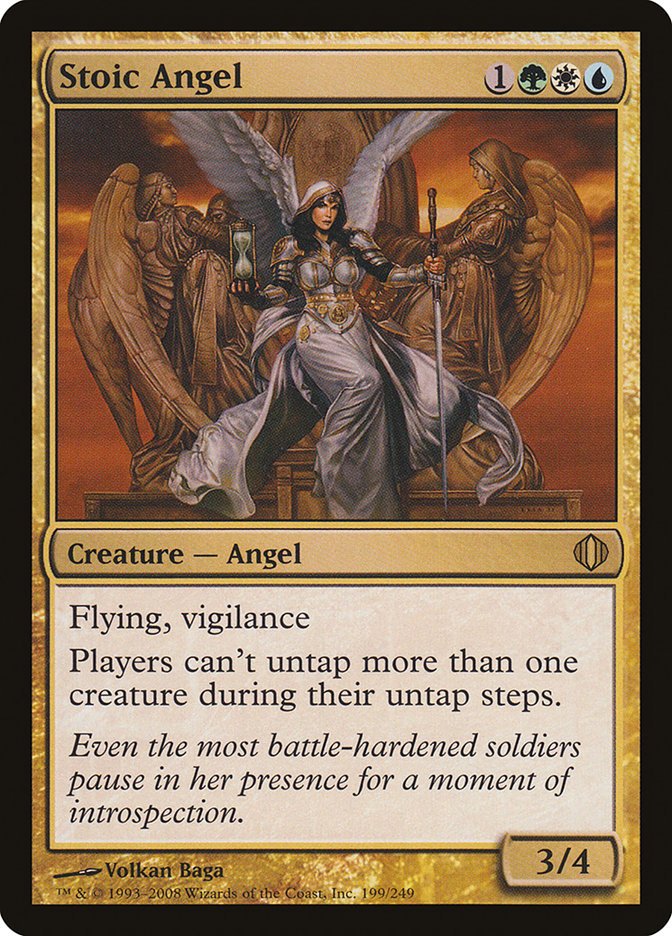 Stoic Angel [Shards of Alara] | Game Haven TX
