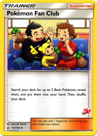 Pokemon Fan Club (133/156) (Charizard Stamp #45) [Battle Academy 2020] | Game Haven TX