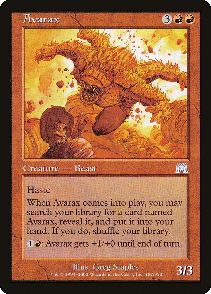 Avarax [Onslaught] | Game Haven TX