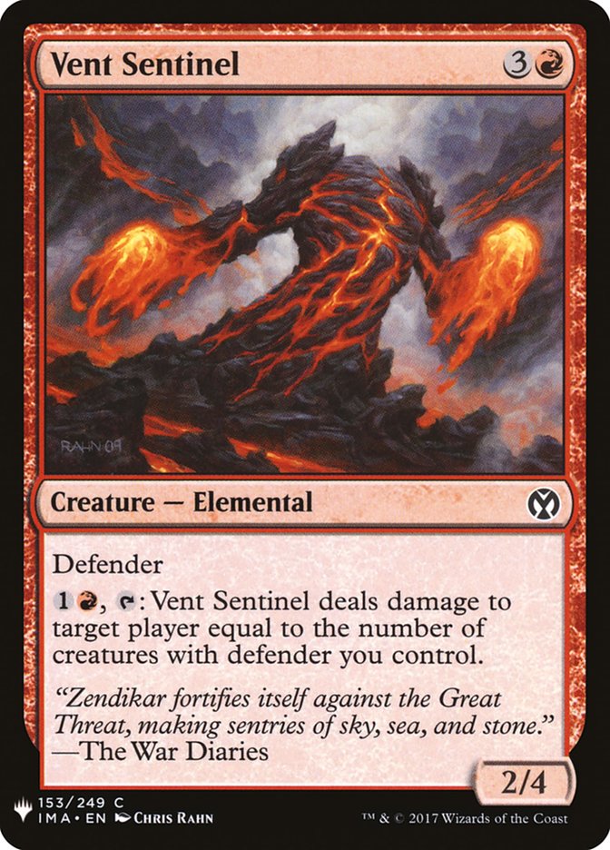 Vent Sentinel [Mystery Booster] | Game Haven TX
