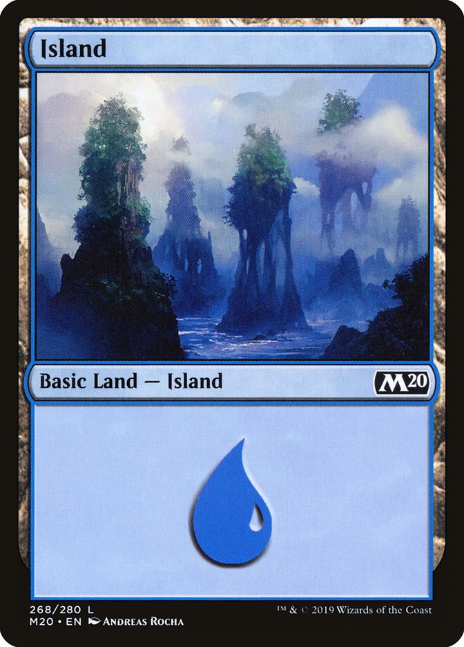 Island (268) [Core Set 2020] | Game Haven TX