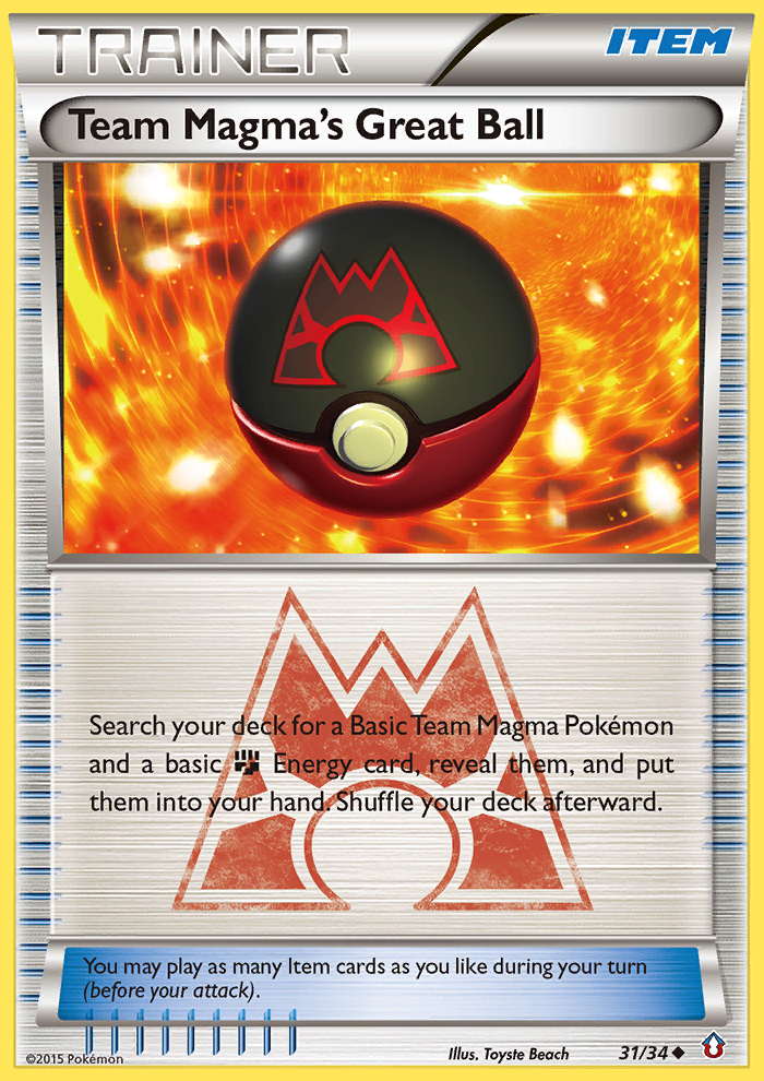 Team Magma's Great Ball (31/34) [XY: Double Crisis] | Game Haven TX