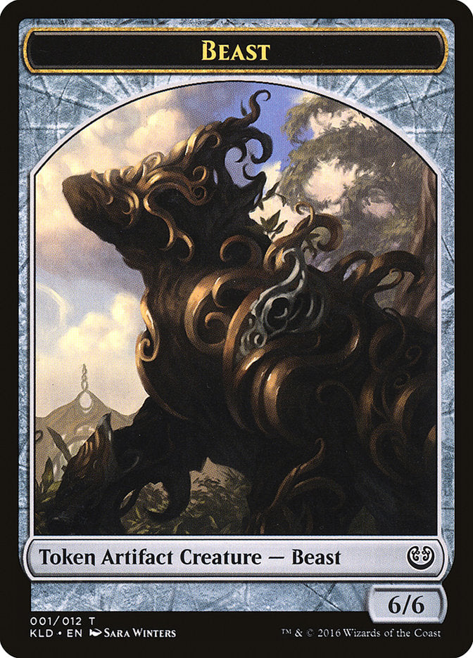 Beast [Kaladesh Tokens] | Game Haven TX