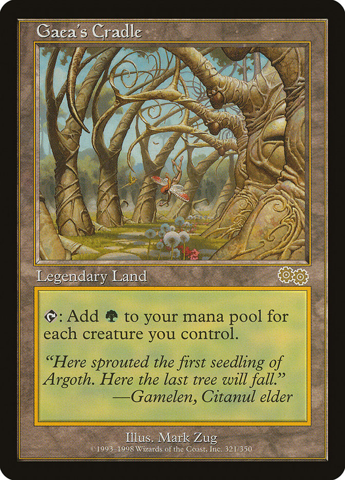 Gaea's Cradle [Urza's Saga] | Game Haven TX