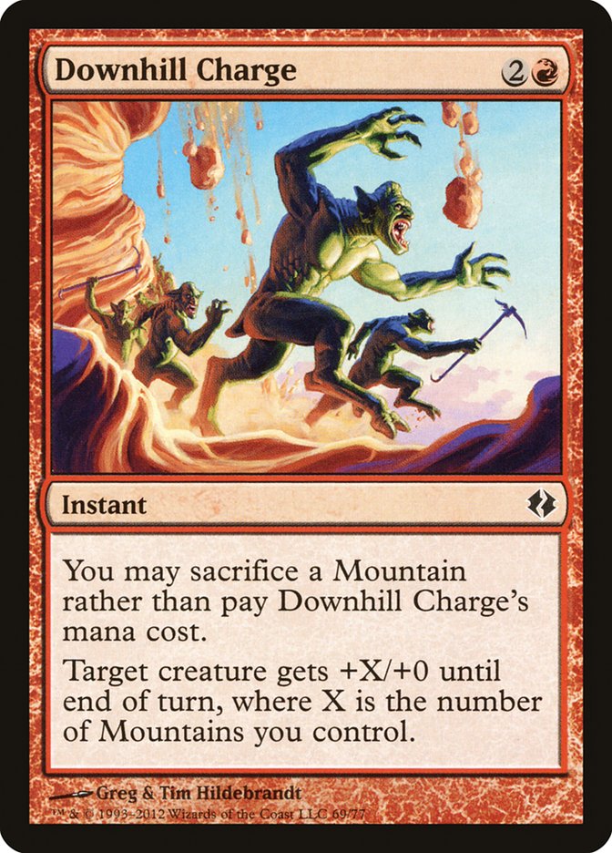 Downhill Charge [Duel Decks: Venser vs. Koth] | Game Haven TX