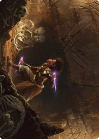 Dogged Pursuit Art Card [Kaldheim: Art Series] | Game Haven TX