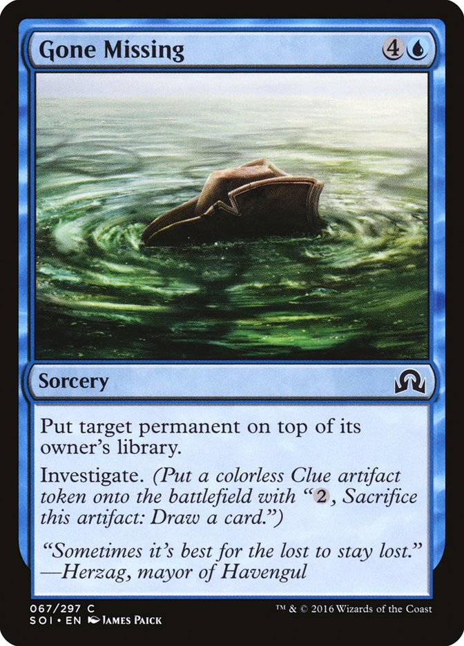 Gone Missing [Shadows over Innistrad] | Game Haven TX