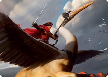 Rem Karolus, Stalwart Slayer Art Card [Innistrad: Midnight Hunt Art Series] | Game Haven TX