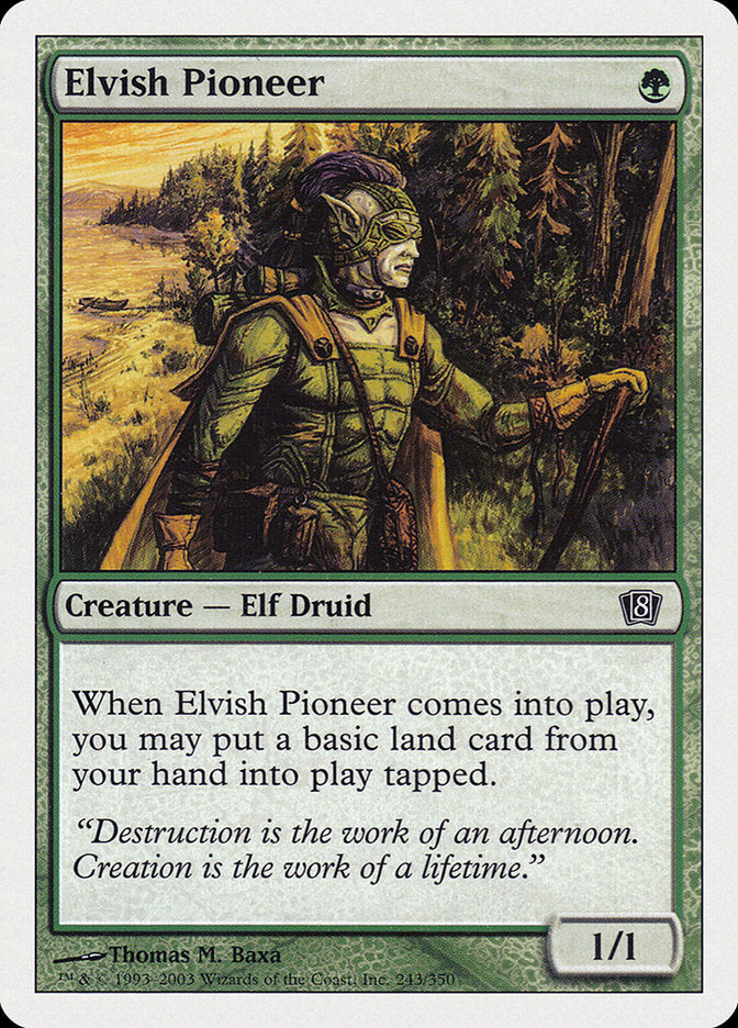 Elvish Pioneer [Eighth Edition] | Game Haven TX