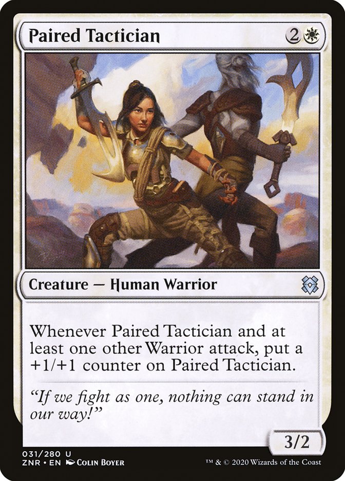 Paired Tactician [Zendikar Rising] | Game Haven TX