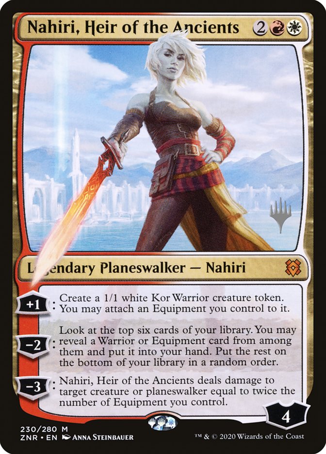 Nahiri, Heir of the Ancients (Promo Pack) [Zendikar Rising Promos] | Game Haven TX