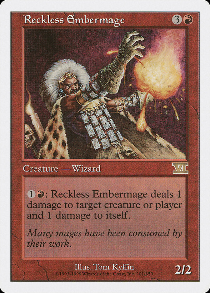 Reckless Embermage [Classic Sixth Edition] | Game Haven TX