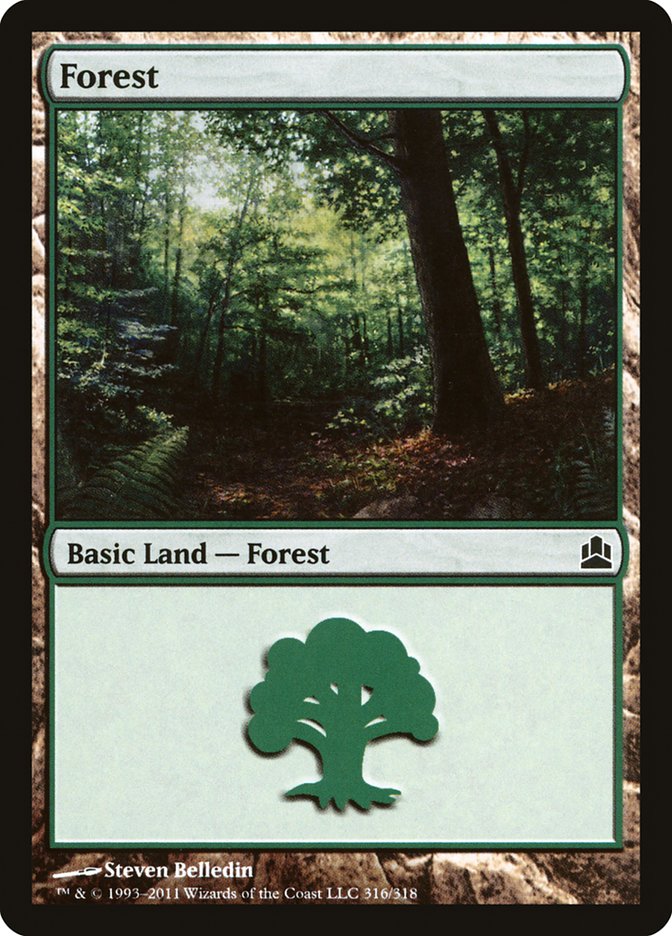 Forest [Commander 2011] | Game Haven TX
