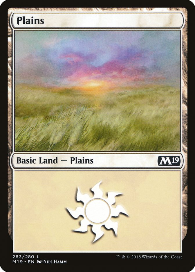 Plains [Core Set 2019] | Game Haven TX