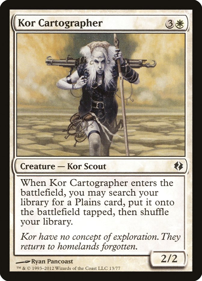 Kor Cartographer [Duel Decks: Venser vs. Koth] | Game Haven TX