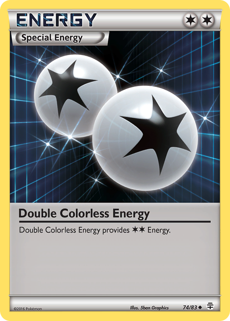 Double Colorless Energy (74/83) [XY: Generations] | Game Haven TX