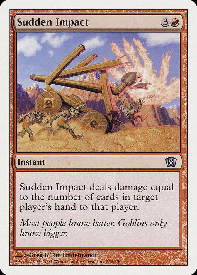Sudden Impact [Eighth Edition] | Game Haven TX