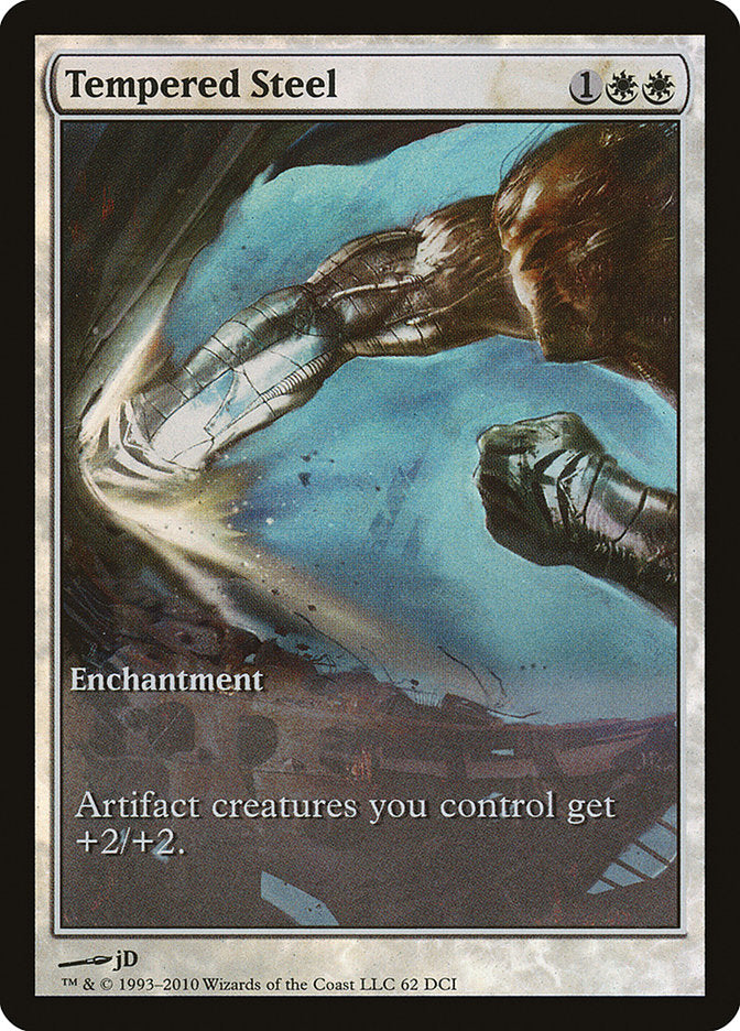 Tempered Steel [Scars of Mirrodin Promos] | Game Haven TX