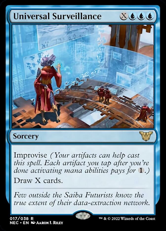 Universal Surveillance [Kamigawa: Neon Dynasty Commander] | Game Haven TX