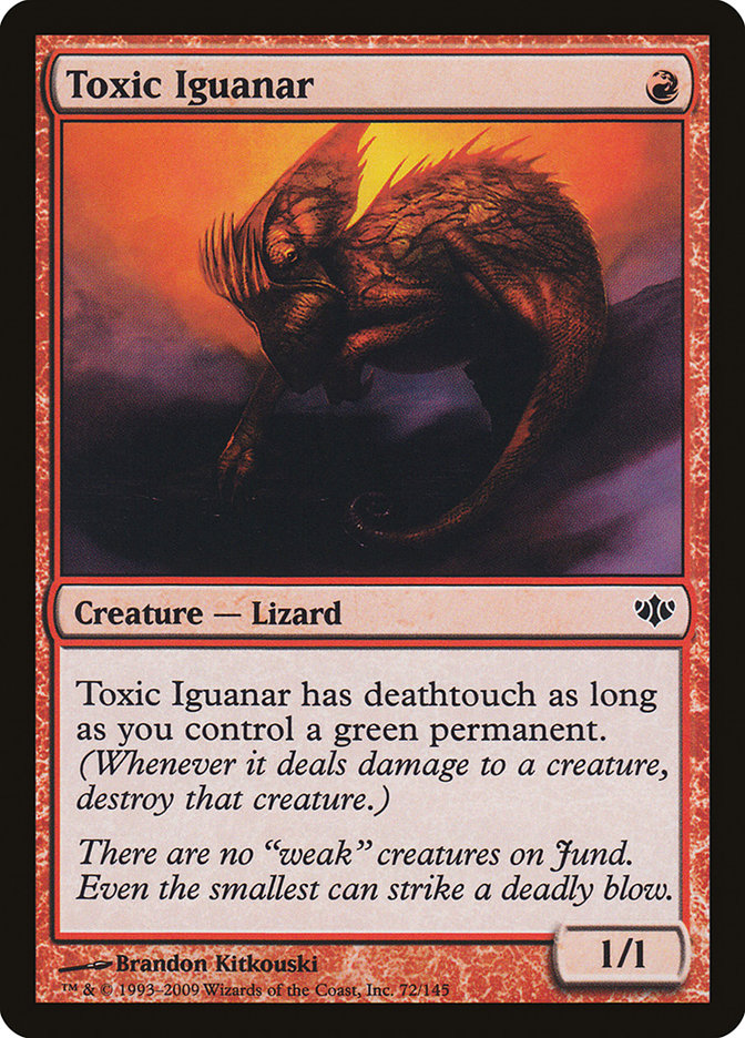 Toxic Iguanar [Conflux] | Game Haven TX