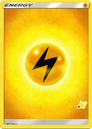 Lightning Energy (Pikachu Stamp #18) [Battle Academy 2020] | Game Haven TX