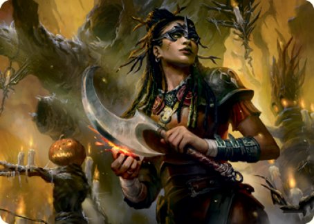Harvesttide Sentry Art Card [Innistrad: Midnight Hunt Art Series] | Game Haven TX