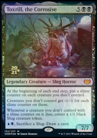Toxrill, the Corrosive [Innistrad: Crimson Vow Prerelease Promos] | Game Haven TX