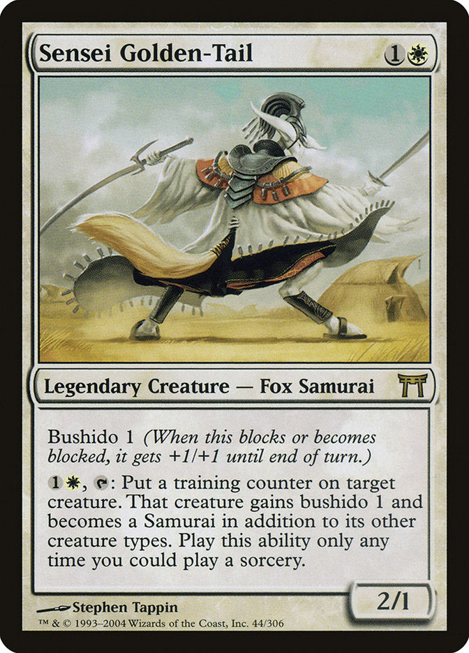 Sensei Golden-Tail [Champions of Kamigawa] | Game Haven TX