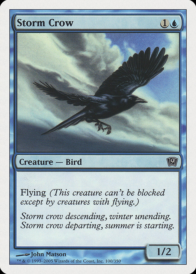 Storm Crow [Ninth Edition] | Game Haven TX