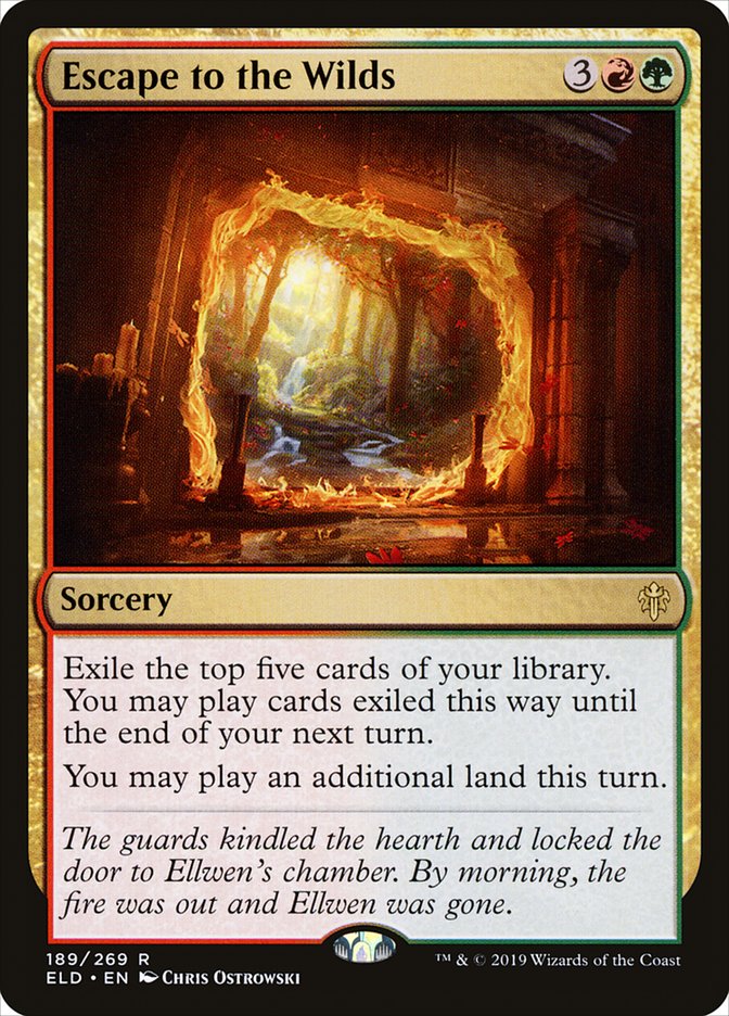 Escape to the Wilds [Throne of Eldraine] | Game Haven TX