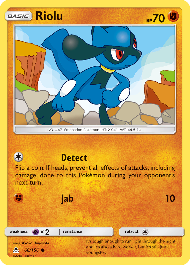 Riolu (66/156) [Sun & Moon: Ultra Prism] | Game Haven TX