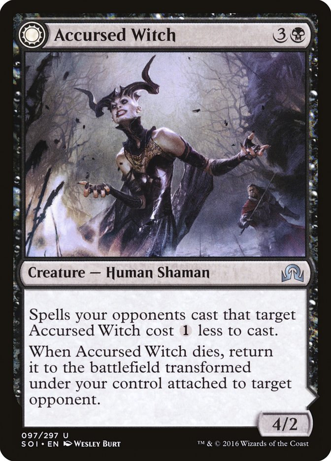 Accursed Witch // Infectious Curse [Shadows over Innistrad] | Game Haven TX