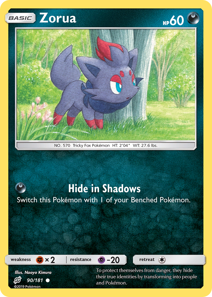 Zorua (90/181) [Sun & Moon: Team Up] | Game Haven TX