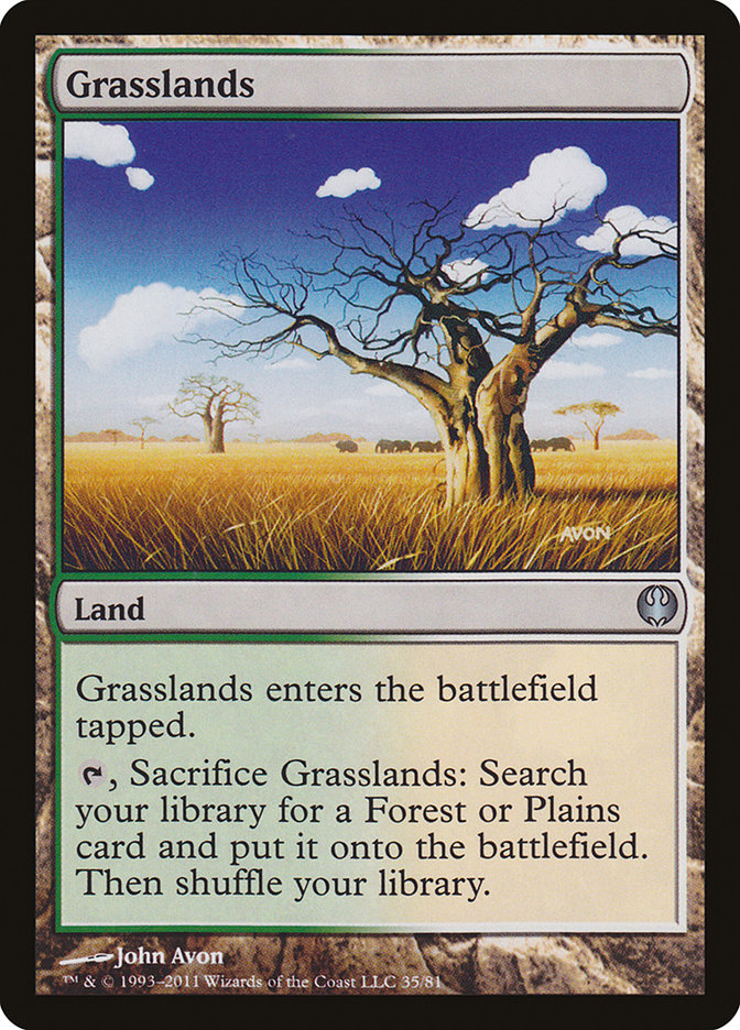 Grasslands [Duel Decks: Knights vs. Dragons] | Game Haven TX
