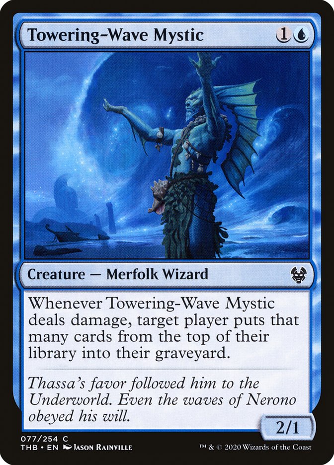 Towering-Wave Mystic [Theros Beyond Death] | Game Haven TX