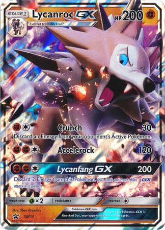 Lycanroc GX (SM14) (Jumbo Card) [Sun & Moon: Black Star Promos] | Game Haven TX
