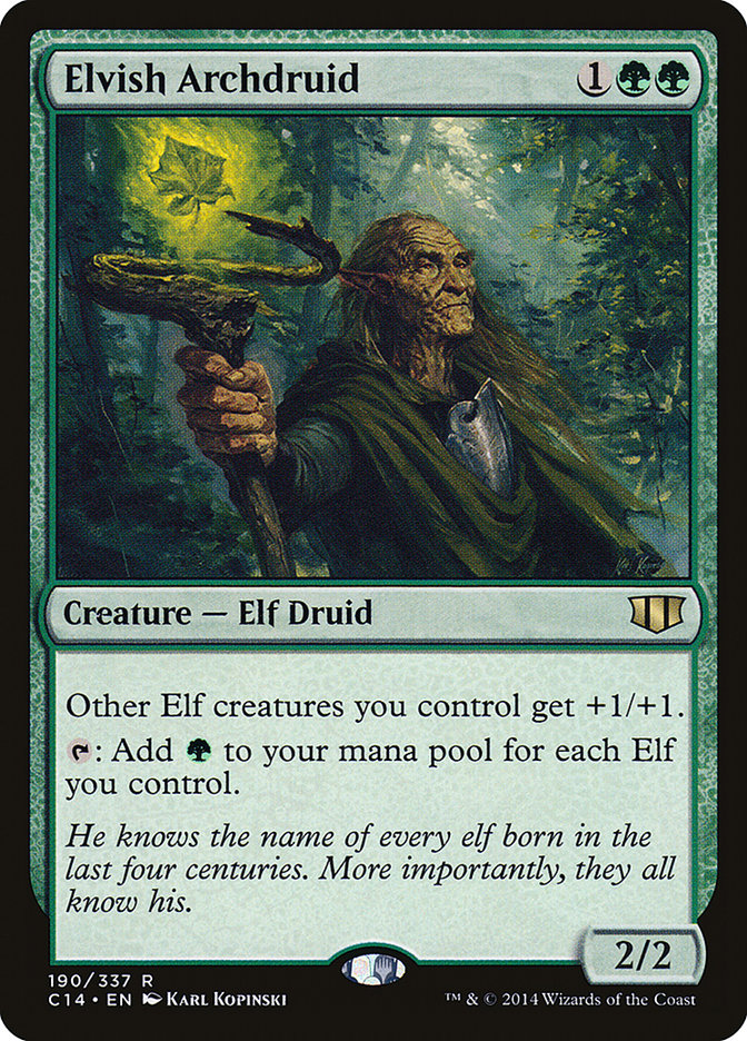 Elvish Archdruid [Commander 2014] | Game Haven TX