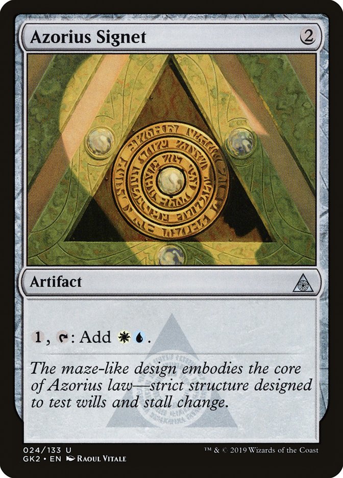 Azorius Signet [RNA Guild Kit] | Game Haven TX