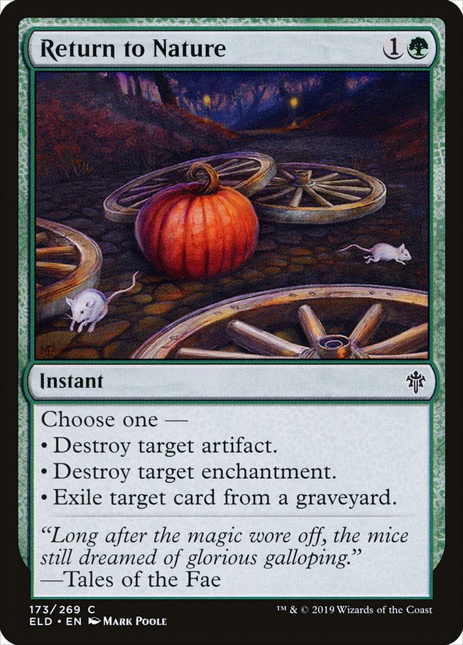 Return to Nature [Throne of Eldraine] | Game Haven TX