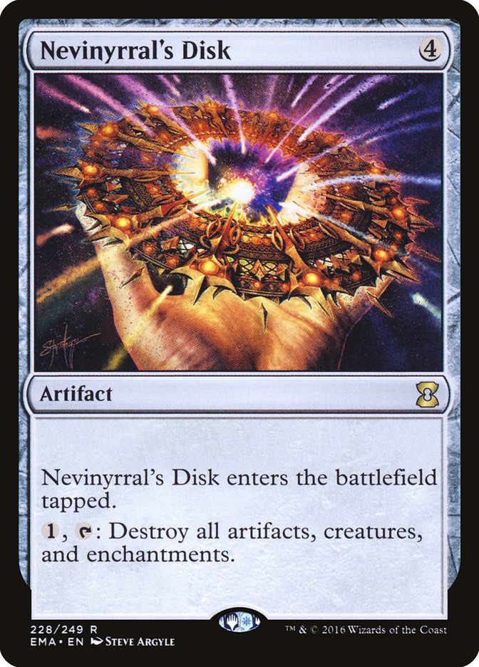 Nevinyrral's Disk [Eternal Masters] | Game Haven TX