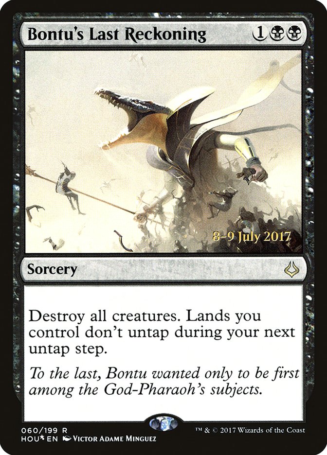Bontu's Last Reckoning [Hour of Devastation Promos] | Game Haven TX