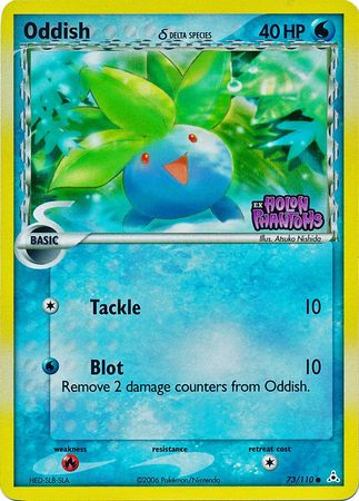 Oddish (73/110) (Delta Species) (Stamped) [EX: Holon Phantoms] | Game Haven TX