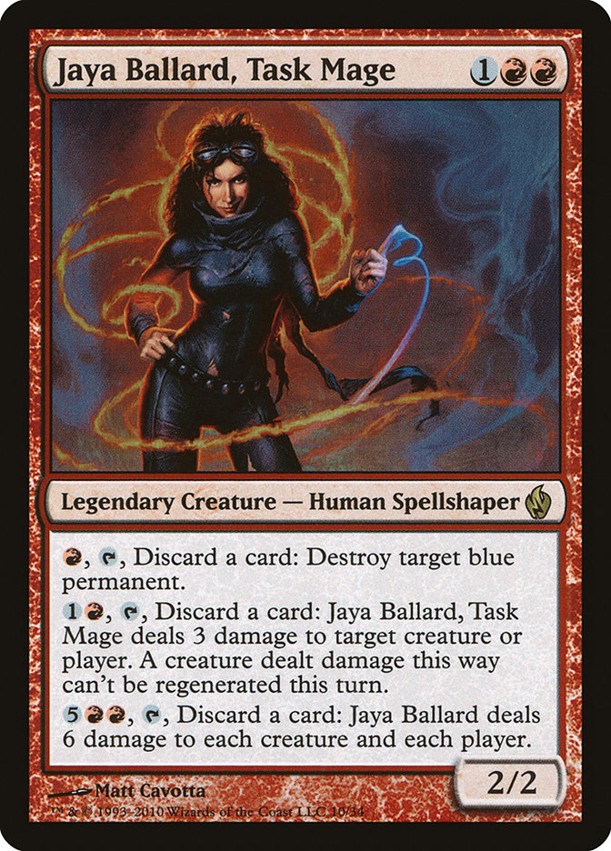 Jaya Ballard, Task Mage [Premium Deck Series: Fire and Lightning] | Game Haven TX