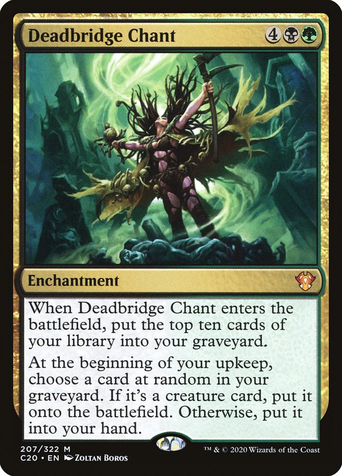 Deadbridge Chant [Commander 2020] | Game Haven TX