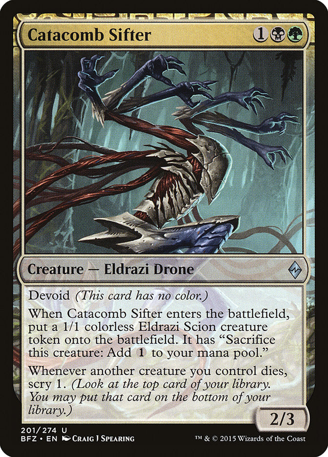 Catacomb Sifter [Battle for Zendikar] | Game Haven TX
