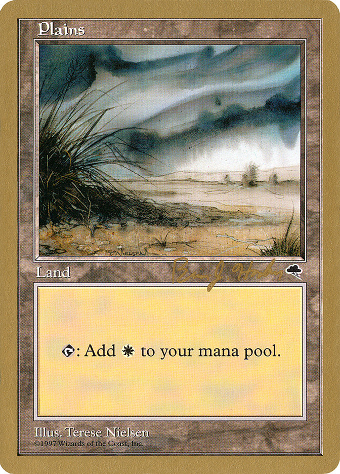 Plains (bh333) (Brian Hacker) [World Championship Decks 1998] | Game Haven TX